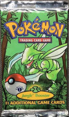 Pokemon Jungle 1st Edition Booster Pack - Scyther Artwork